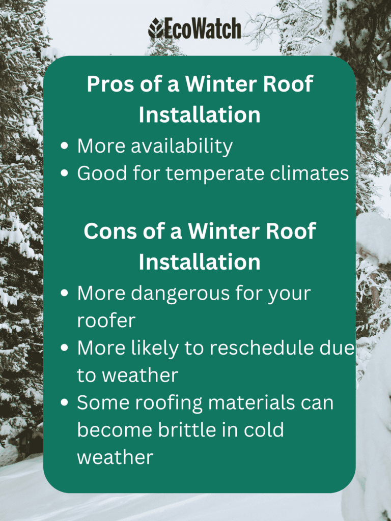 The Pros and Cons of Reroofing in Winter