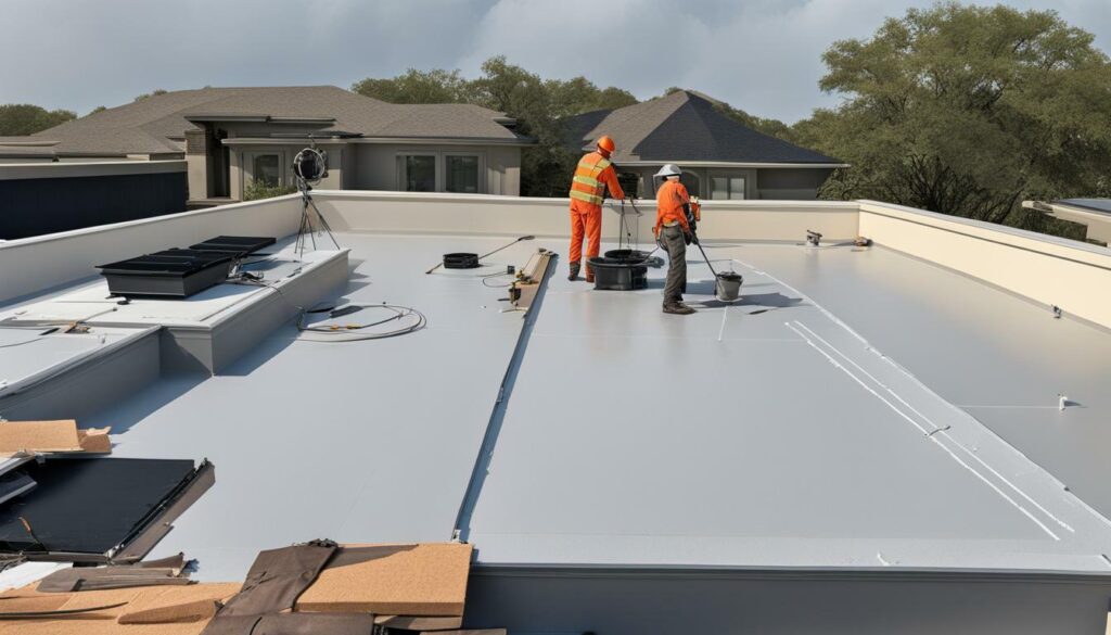 Flat roof repair Dallas