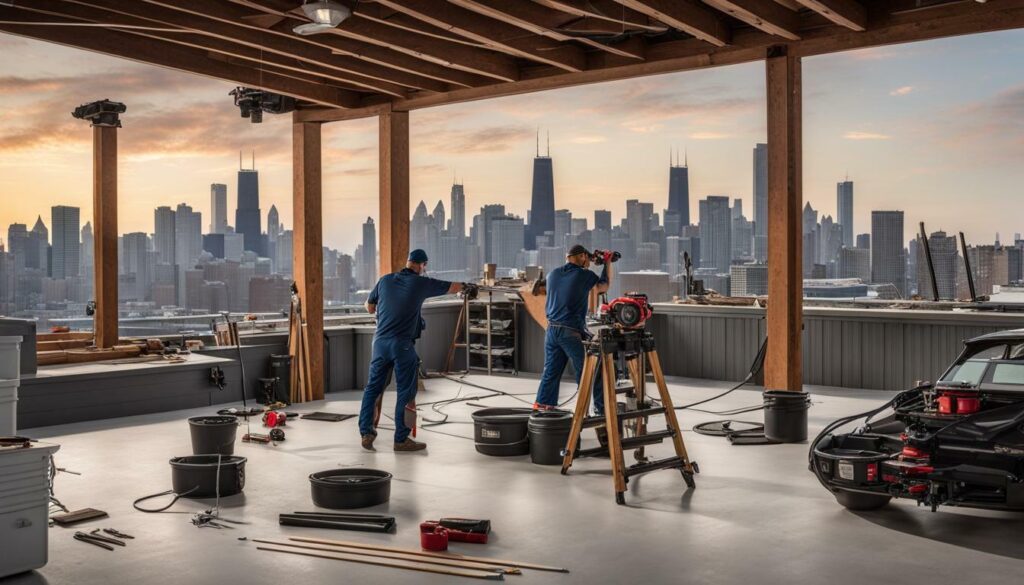 Professional Garage Roof Repair Services Chicago