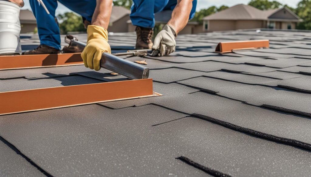Professional flat roof repair in Houston