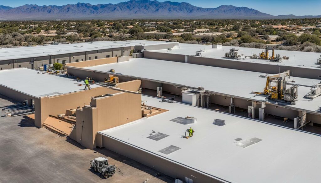 best flat roof repair company Tucson