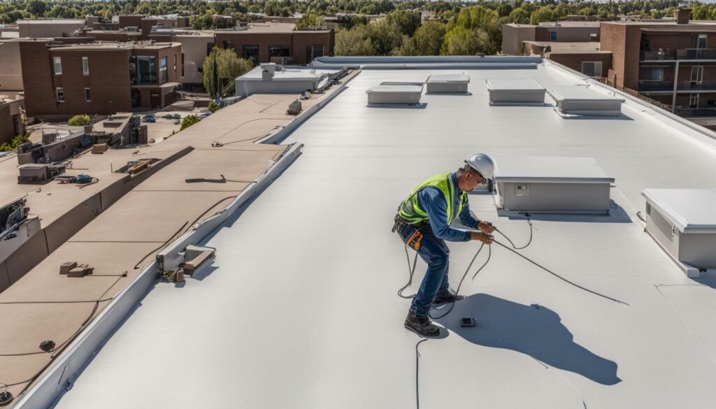flat roof maintenance Denver