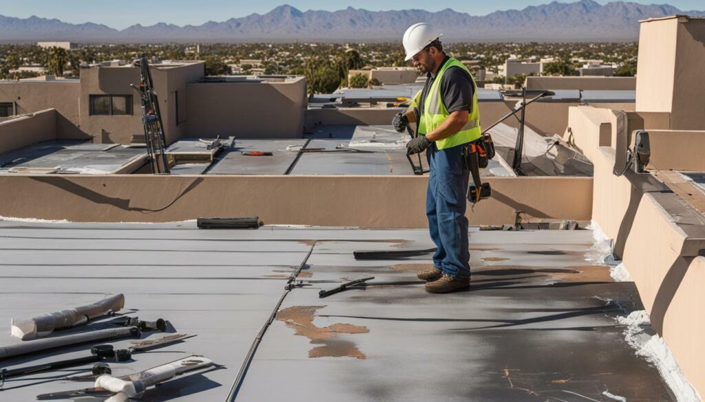 flat roof repair Tucson