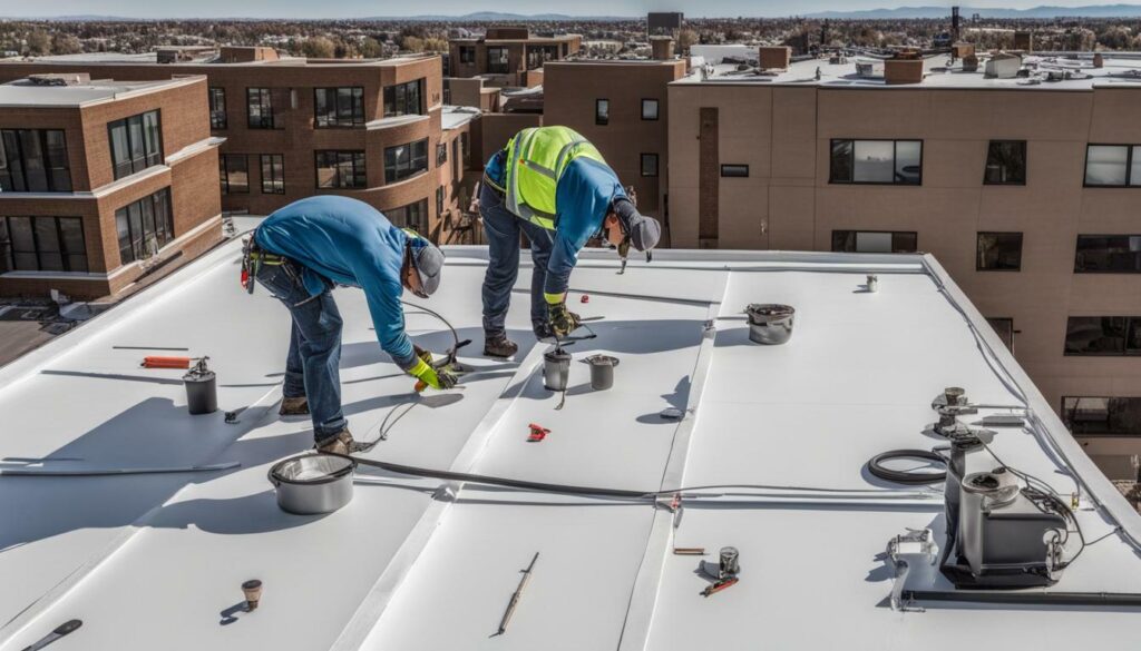 flat roof repair services Denver
