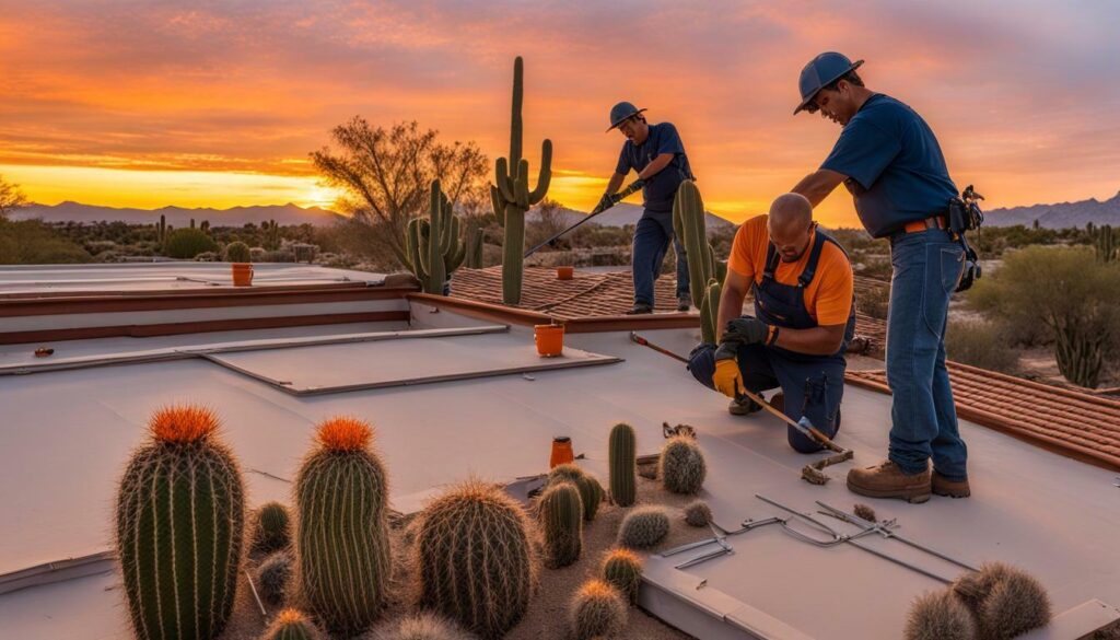 flat roofing Tucson