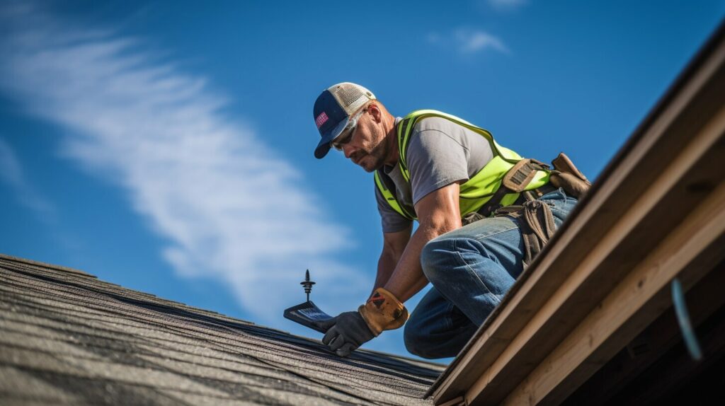 hiring a professional roofer for shingle overlap