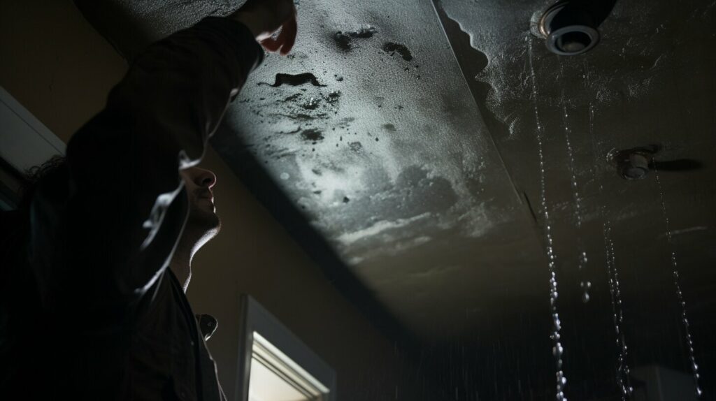 how to repair a roof leak from inside attic