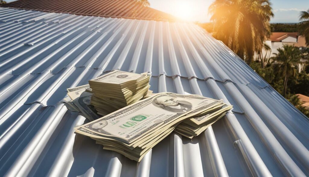 metal roof cost savings