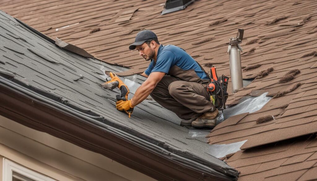 professional roof leak repair
