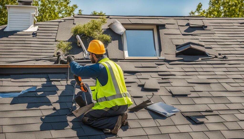 professional roof repair