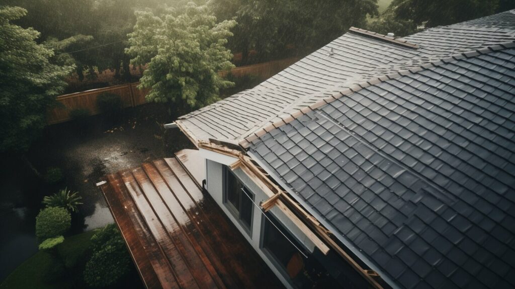 protecting your roof from leaks in heavy rain