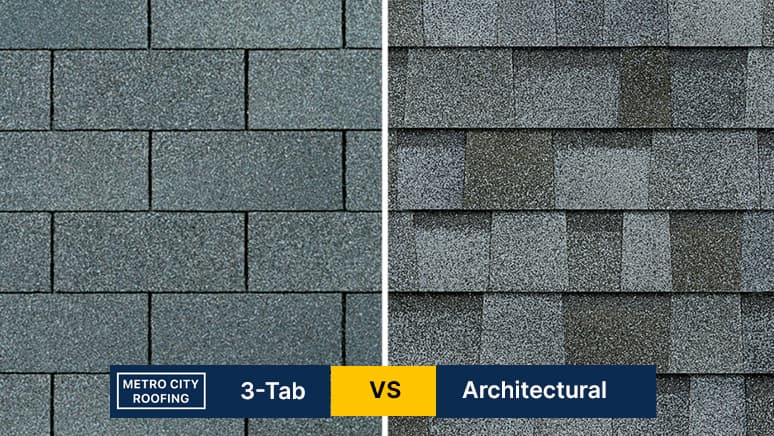 What Are The 3 Types Of Shingles Used When Roofing?