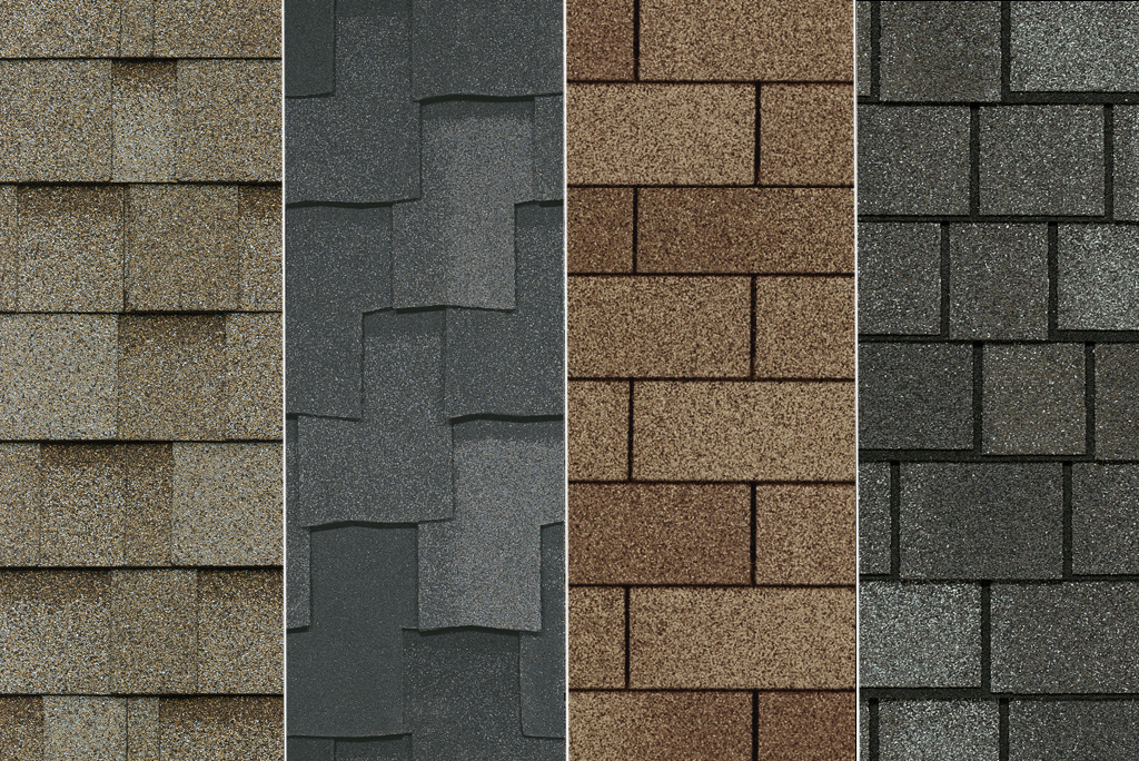 What Are The 3 Types Of Shingles Used When Roofing?