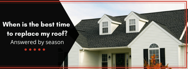 What Time Of Year Is Best For Roof Repairs?